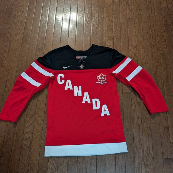 Nike Team Canada Men's Hockey Jersey IIHF 100th Year Anniversary - Size XS - Picture 1 of 4